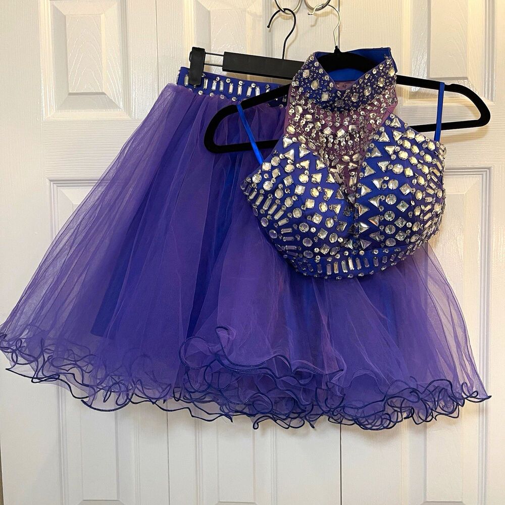 Babyonline D.R.E.S.S Embellished Rhinestone Top & Tulle Skirt Set Costume